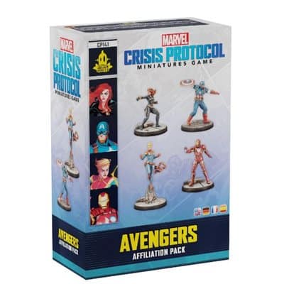 Marvel Crisis Protocol Avengers Affiliation Pack image 0